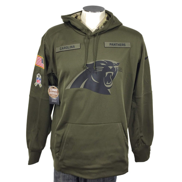 panthers salute to service hoodie